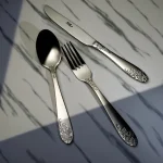 قاشق و چنگال غداخوری-امپریال-استیل براق 2